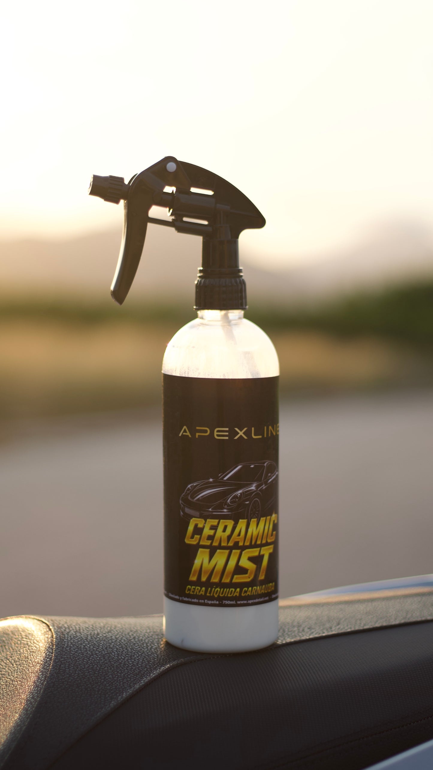 CERAMIC MIST – Cera Líquida de Carnauba | Brillo y protección hidrofóbica.